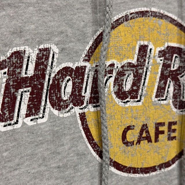 Hard Rock CAFE(ハードロックカフェ)のデカロゴ★ハードロックカフェ Hard Rock CAFE プルオーバーパーカー メンズのトップス(パーカー)の商品写真