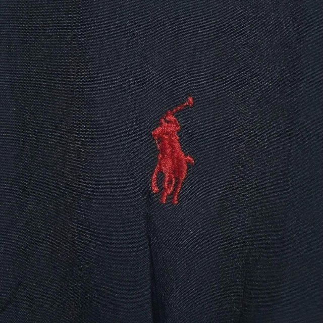 Ralph Lauren(ラルフローレン)の刺繍ポニーロゴ★ラルフローレンRalph Laurenブルゾン フード収納式 紺 メンズのジャケット/アウター(ブルゾン)の商品写真