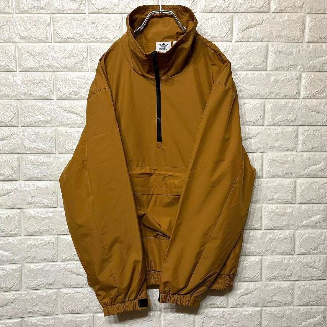 adidas - ハーフジップ☆アディダスadidasプルオーバージャケット ワン