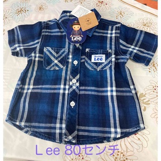 リー(Lee)のLee チェックシャツ80センチ(シャツ/カットソー)