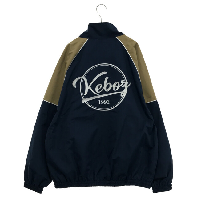 KEBOZ ケボズ 2Tone Nylon Track Jacket ツートン ナイロントラックジャケット ネイビー