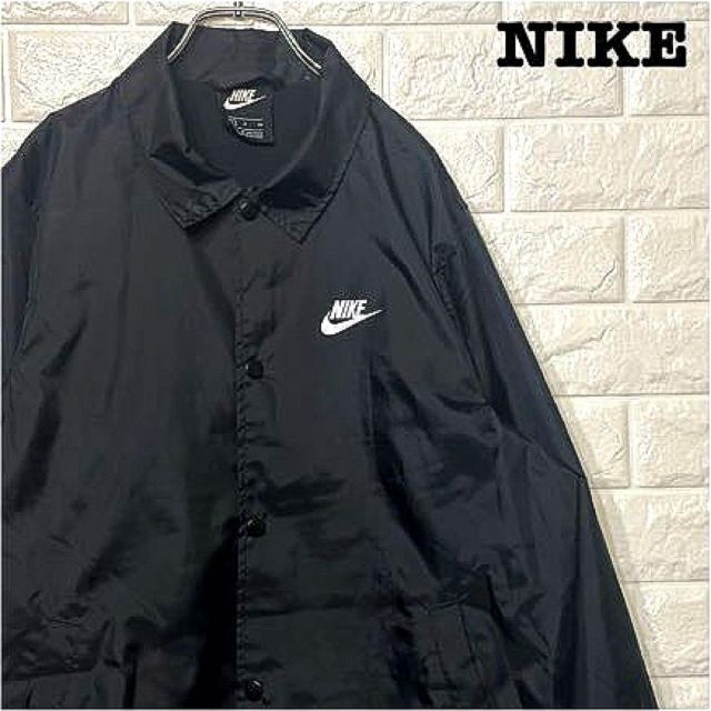 バックデカロゴ★ナイキNIKE コーチジャケット ブルゾン アウター 90s