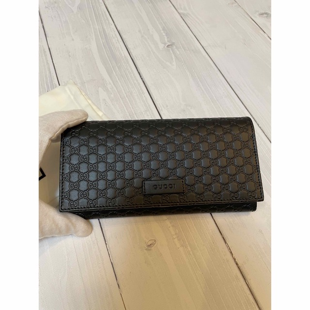 Gucci(グッチ)の【新品未使用】GUCCI★レザー 長財布 449396BMJ1G レディースのファッション小物(財布)の商品写真