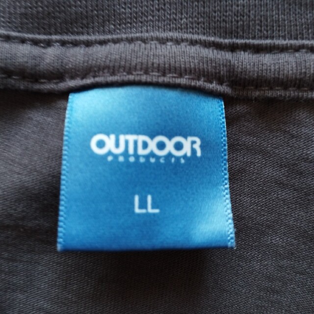 OUTDOOR PRODUCTS(アウトドアプロダクツ)のアウトドア　OUTDOOR モカ　ブラウン　オーバーサイズ Ｔシャツ レディースのトップス(Tシャツ(半袖/袖なし))の商品写真