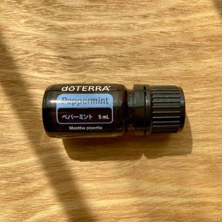 ドテラ(doTERRA)の【新品未開封】　ドテラ　ペパーミント　5ml(エッセンシャルオイル（精油）)