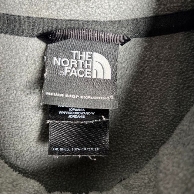 【US】THE NORTH FACE フリース ハーフジップ グレー メンズ 3