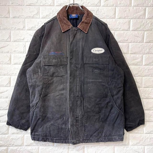 超ゆるだぼ☆ディッキーズDickies カバーオール ブルゾン ダック