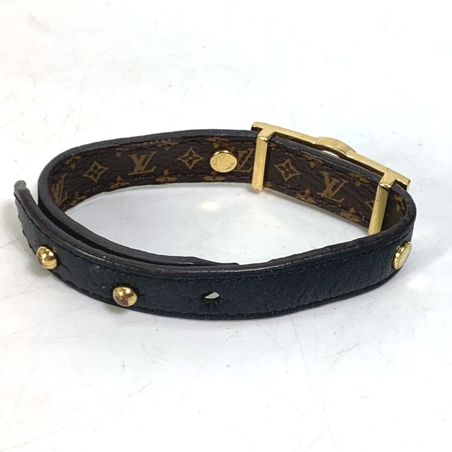 ルイヴィトン LOUIS VUITTON ブラスレ・ドーフィーヌ M6558F モノグラム アクセサリー ブレスレット カーフレザー ブラック 1