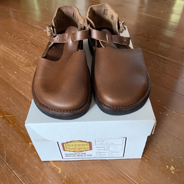 新品 Fernand Leather ミドルイングリッシュ オーロラシューズ | www
