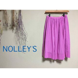 ノーリーズ(NOLLEY'S)のNOLLEY'S（ノーリーズ）フレアスカート　日本製 size 36(ひざ丈スカート)