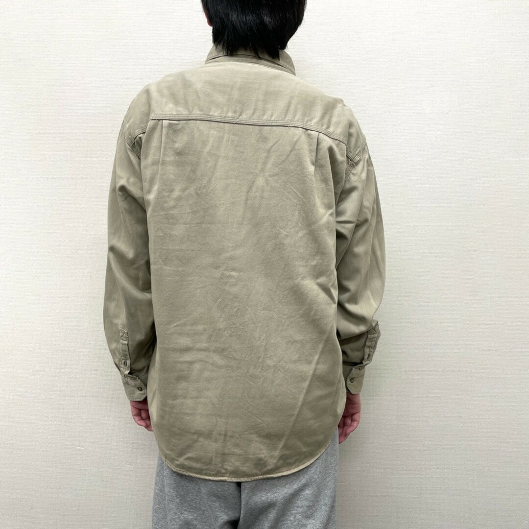 carhartt - US古着 カーハート carhartt FR ワークシャツ ボタンダウン