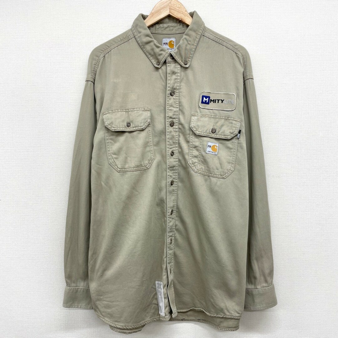 【メキシコ製】carhartt カーハートFRシリーズシャツゆるだぼトップス