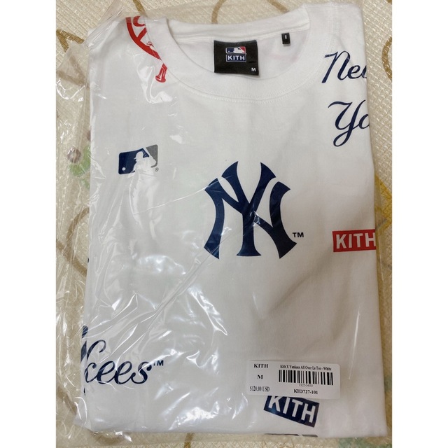 Kith NY Yankees all over LS tee