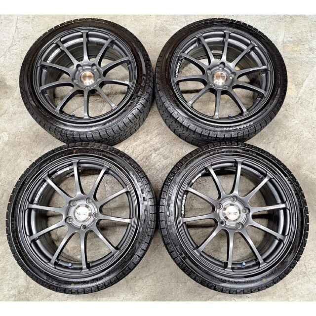 お買得】 アドバン ホイールタイヤ 7.5J 215/45R17 スタッドレス 2021