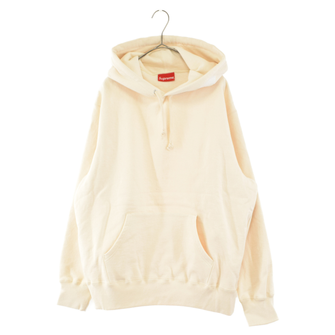 SUPREME シュプリーム 21AW Contrast Hooded Sweatshirt コントラストフーデッドスウェット パーカー アイボリー