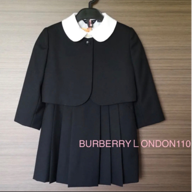 BURBERRY(バーバリー)のお受験服女の子100 110 キッズ/ベビー/マタニティのキッズ服女の子用(90cm~)(ドレス/フォーマル)の商品写真