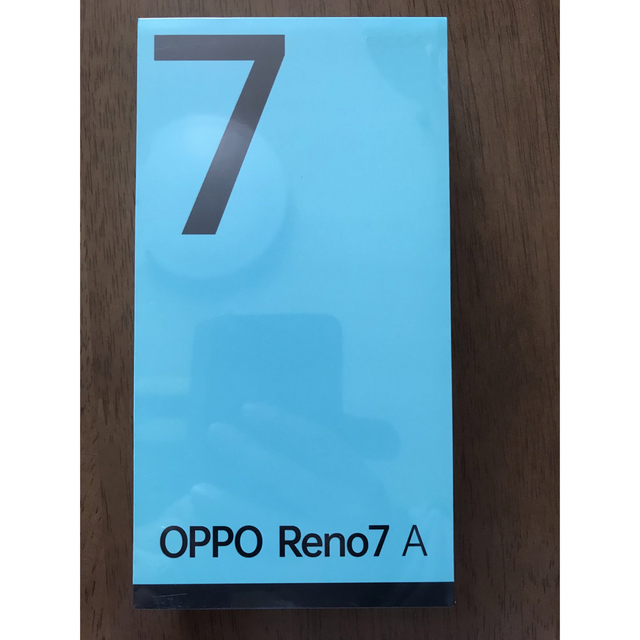 即納分 新品未開封 OPPO Reno7 A A201OP ドリームブルー ワイモバイル