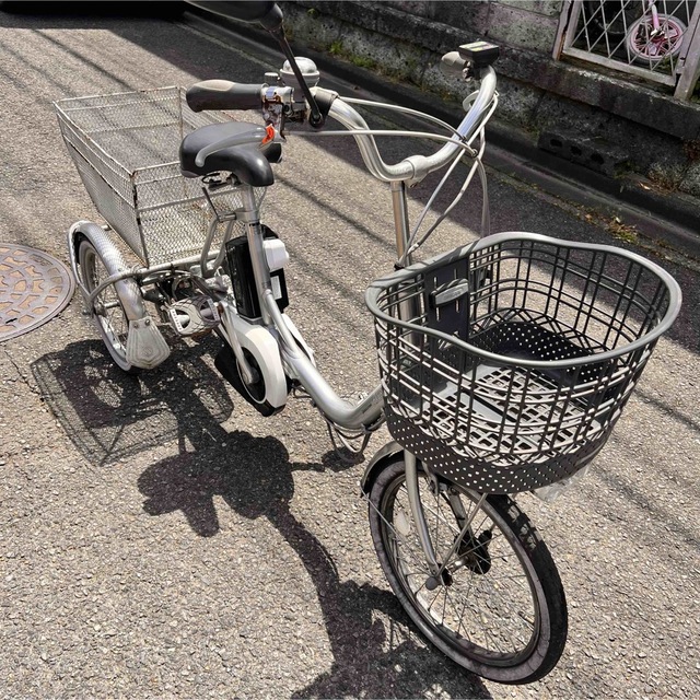電動アシスト自転車 3輪ワゴン ブリヂストン アシスタ 18×16型 3 