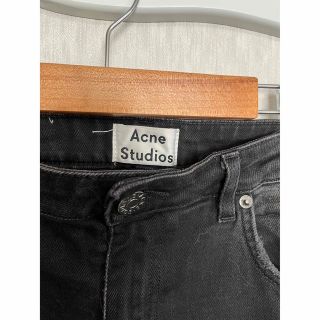 Acne Studios - Acne Studios クロップドダメージスキニーデニムの