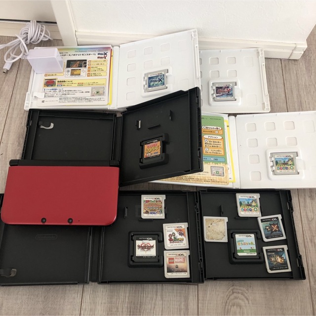 任天堂3DS LL 本体+ カセット13点セット売り 【特別訳あり特価】 www