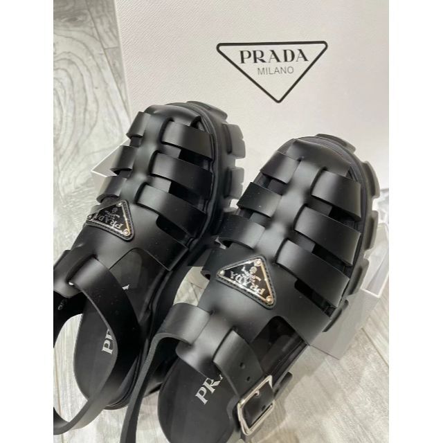 PRADA プラダ 】☺フォームラバー サンダル 36新品未使用 【再入荷