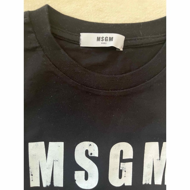 MSGM(エムエスジイエム)のほぼ新品　msgm キッズ　トップス レディースのトップス(Tシャツ(半袖/袖なし))の商品写真