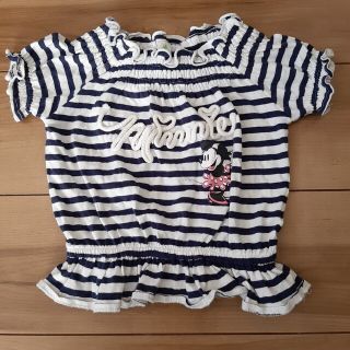 ディズニー(Disney)のTシャツ　ディズニー　ミニー　90(Tシャツ/カットソー)