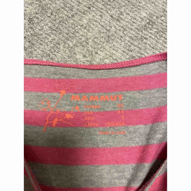Mammut(マムート)のマムート　MAMMUT tシャツ　xs 150/80A アジアsサイズ スポーツ/アウトドアのアウトドア(登山用品)の商品写真