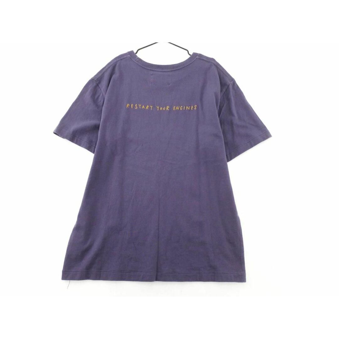 Ungrid(アングリッド)のUngrid アングリッド 刺繍 Tシャツ sizeF/紺 ■◆ レディース レディースのトップス(Tシャツ(半袖/袖なし))の商品写真