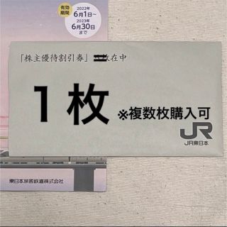 JR東日本株主優待券　1枚〜(その他)