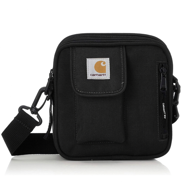 carhartt(カーハート)の美品 Carhartt WIP ESSENTIALS BAG SMALL 黒色 メンズのバッグ(ショルダーバッグ)の商品写真