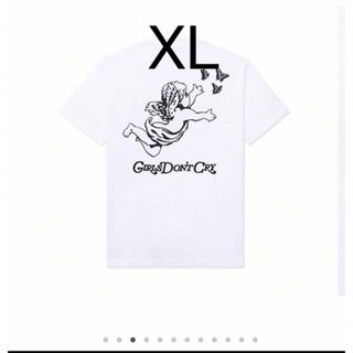 ガールズドントクライ(Girls Don't Cry)のgirls don't cry  Tee エンジェル　Tシャツ　ホワイト　XL(Tシャツ/カットソー(半袖/袖なし))