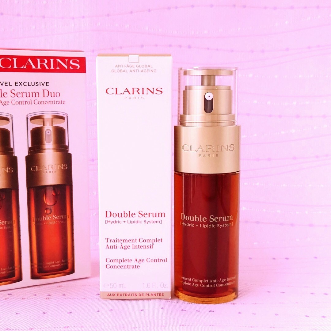 CLARINS - 新品 クラランス ダブル セーラム EX 50ml 免税店限定品の ...