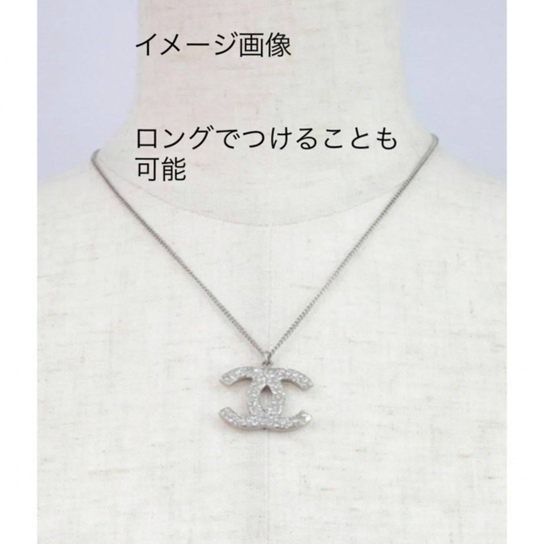 シャネル CHANEL ココマーク ラインストーン ネックレス シャネル CHANEL ココマーク ラインストーン ネックレス