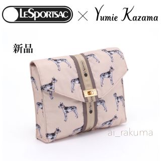 レスポートサック(LeSportsac)の新品☆日本限定 レスポートサック× 風間ゆみえコラボクラッチ(クラッチバッグ)