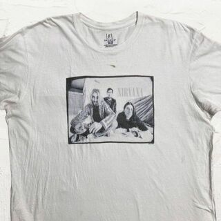 KFK ビンテージ 90s 白 1995年　NIRVANA　ニルバーナ Tシャツ(Tシャツ/カットソー(半袖/袖なし))