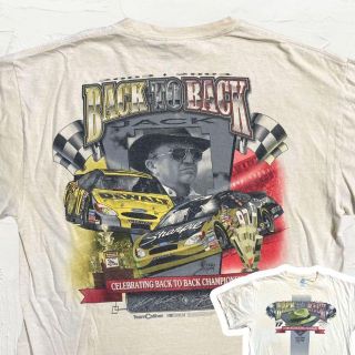 KEK　USA製  NASCAR　ナスカー　ラッシュ　レーシング Tシャツ(Tシャツ/カットソー(半袖/袖なし))