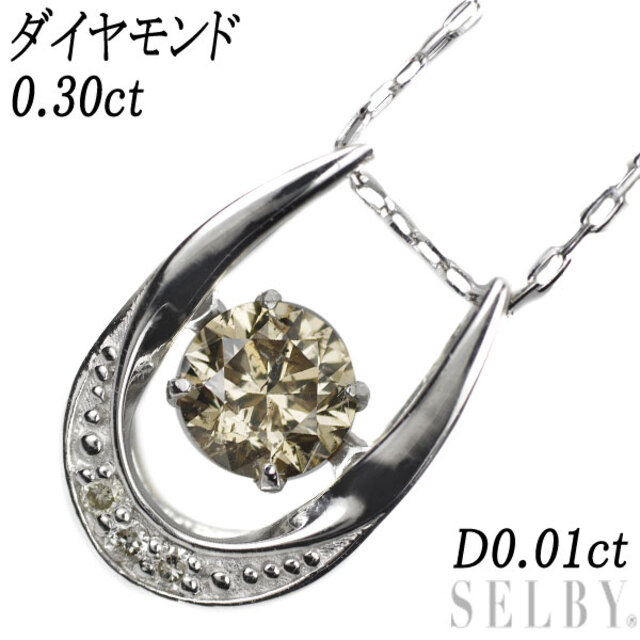 ete ダイヤモンドネックレス　0.1ct