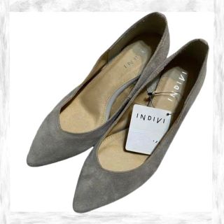 インディヴィ(INDIVI)のINDIVI インディヴィ パンプス スエード(ハイヒール/パンプス)