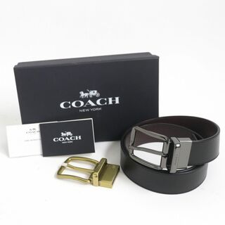 COACH - 未使用品◇COACH コーチ ロゴ刻印入りバックル リバーシブル