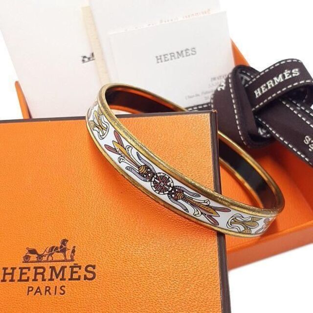 エルメス HERMES バングル ブレスレット アクセサリー 小物 エマイユPM