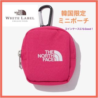 ザノースフェイス(THE NORTH FACE)の【韓国限定】 ザ ノースフェイス ホワイトレーベル ミニポーチ ピンク(その他)