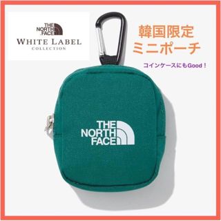 ザノースフェイス(THE NORTH FACE)の【韓国限定】 ザ ノースフェイス ホワイトレーベル ミニポーチ グリーン 緑(その他)