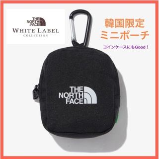 ザノースフェイス(THE NORTH FACE)の【韓国限定】 ザ ノースフェイス ホワイトレーベル ミニポーチ ブラック 黒(その他)