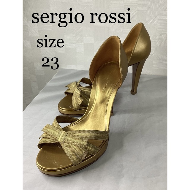 ✧︎*。未使用 sergio  rossi ハイヒール ✧︎*。