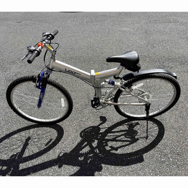 UGO片山右京プロデュース26インチ3×6段変速折り畳み自転車フルサスペンション スポーツ/アウトドアの自転車(自転車本体)の商品写真