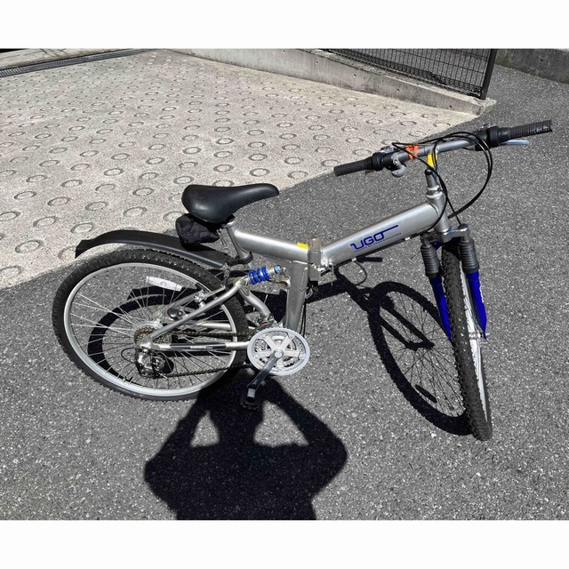 UGO片山右京プロデュース26インチ3×6段変速折り畳み自転車フル UGO片山右京プロデュース26インチ3×6段変速折り畳み自転車フル