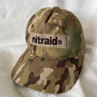 ナイトレイド(nitraid)のNITRAID ナイトレイド　迷彩柄メッシュCAP(キャップ)