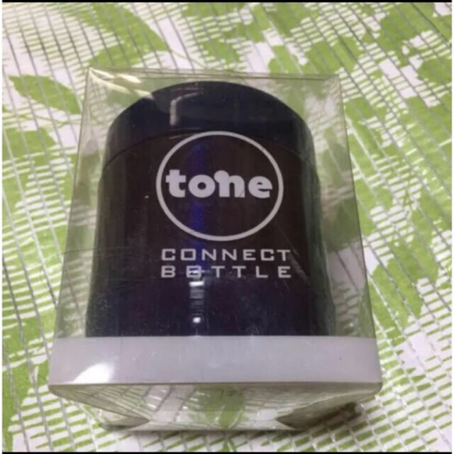 TONE(トーン)のネイビー(紺色)☆150ml★toneトーンコネクトボトル キッズ/ベビー/マタニティの授乳/お食事用品(水筒)の商品写真