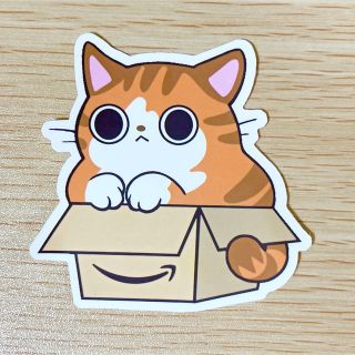 猫　Amazon ステッカー(シール)